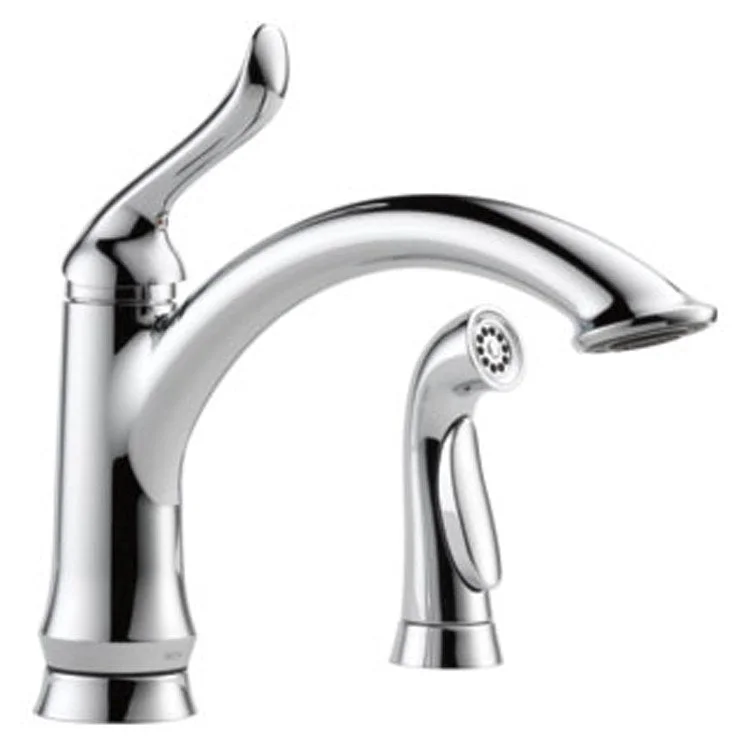 Linden Single Handle Kitchen Faucet with Side Sprayer