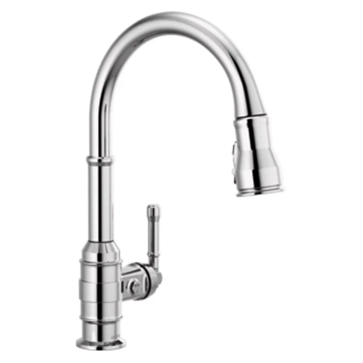 Kitchen Faucet Broderick 1 Lever ADA Chrome Pull Down 1.8 Gallons per Minute