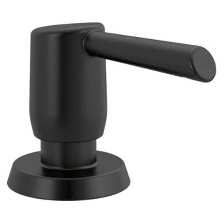 Soap Dispenser Essa Matte Black Deck Mount Pump 3 Inch