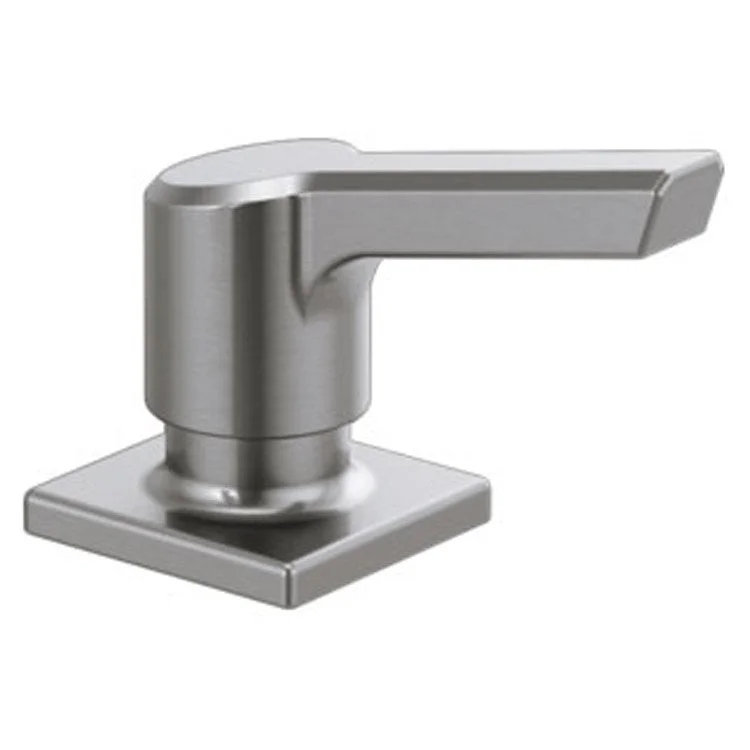 Soap Dispenser Arctic Stainless Deck Mount Metal Pump Pivotal 13 Ounce 3-1/2 Inch