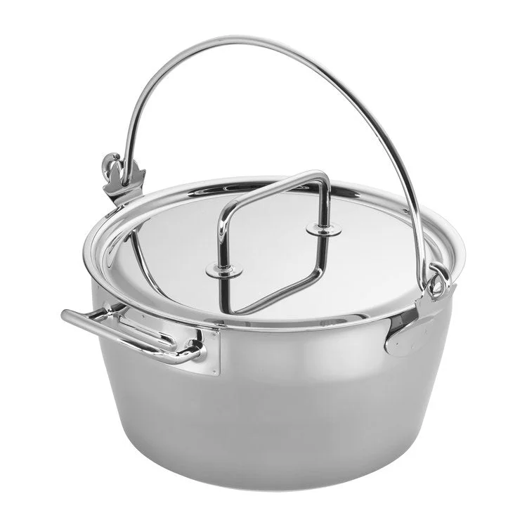 Resto 10.6-Quart Stainless Steel Maslin Pan