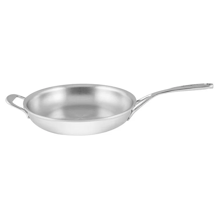 Atlantis Proline 11" Stainless Steel Fry Pan with Helper Handle