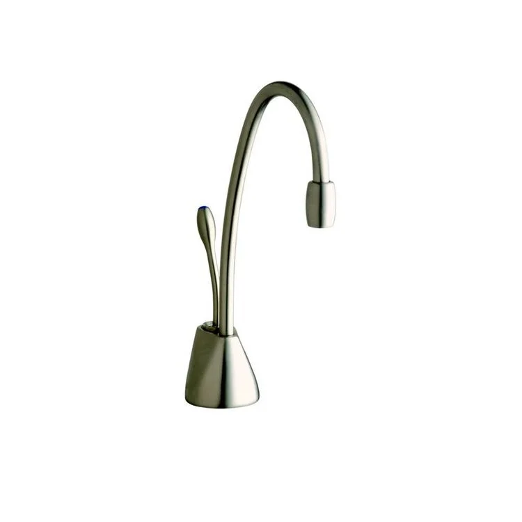 Cold Water Dispenser Faucet 1 Lever Satin Nickel Swivel 1 Gallon per Minute