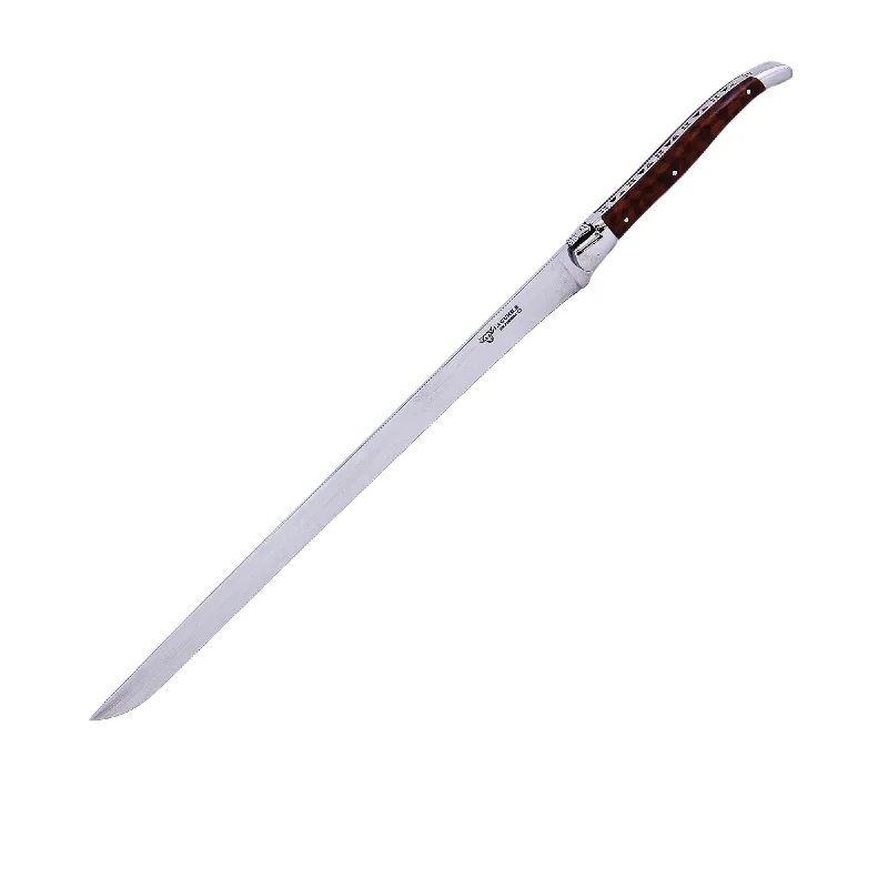 Laguiole En Aubrac Ham Knife 30cm Amourette