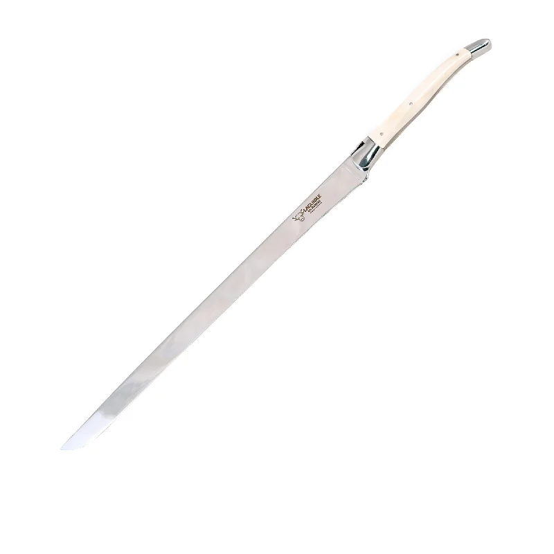 Laguiole En Aubrac Ham Knife 30cm Ox Bone