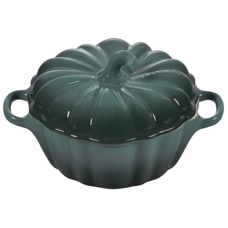 13 Oz Pumpkin Petite Stoneware Cocotte - Artichaut