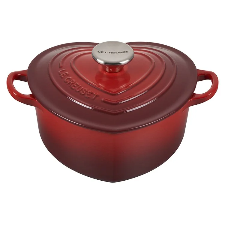 Signature 2-Quart Figural Heart Cocotte