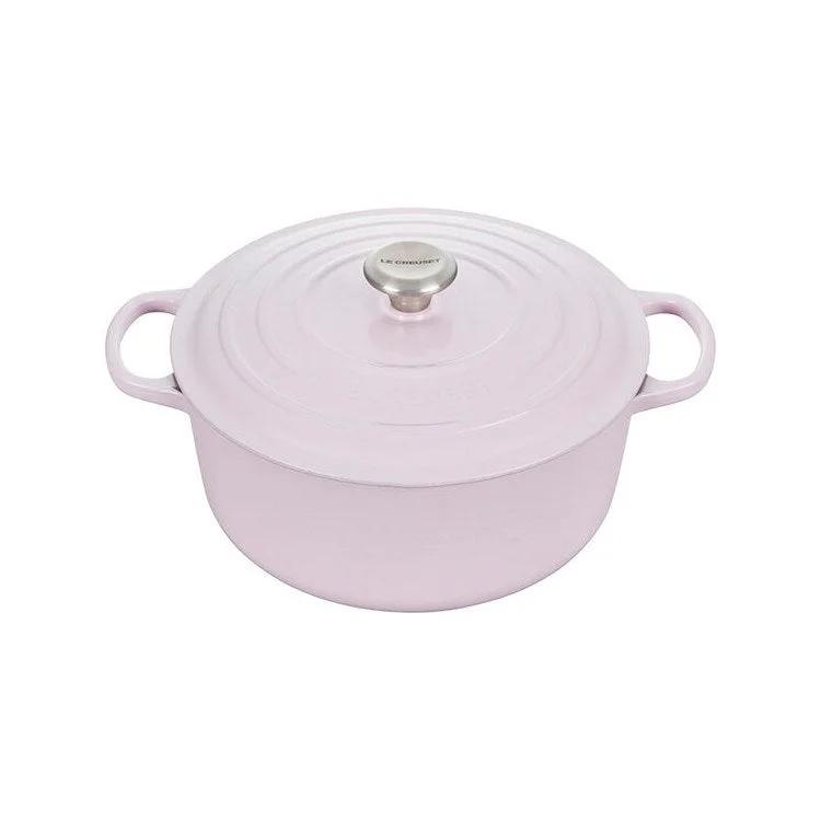 Signature 5.5-Quart Cast Iron Round Dutch Oven - Shallot