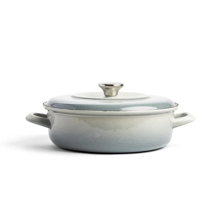 4-Quart 1873 Enameled Iron Dutch Oven - Cloud Gray