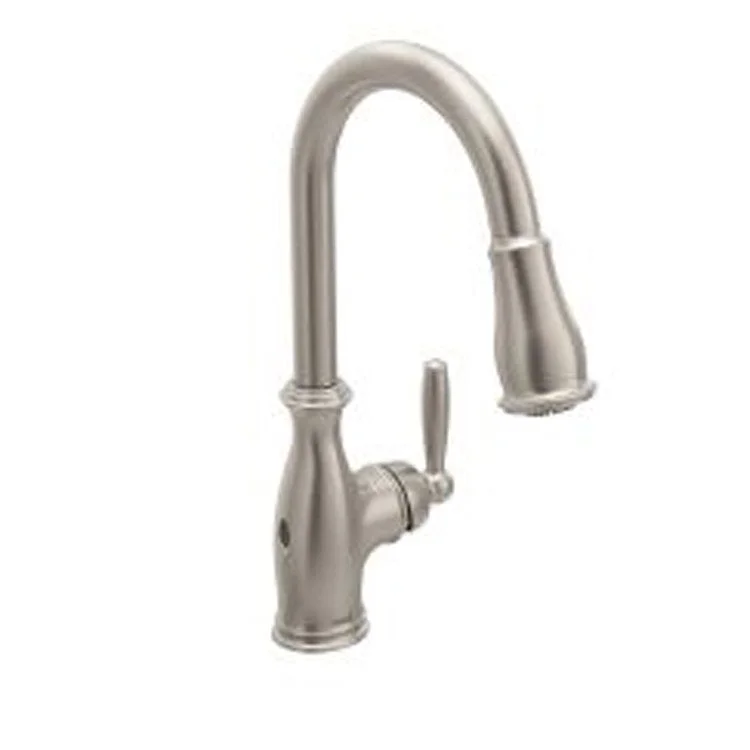 Kitchen Faucet Brantford MotionSense Wave 1 Lever ADA Spot Resist Stainless Pull Down