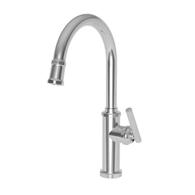 Kitchen Faucet Heaney 1 Lever ADA Satin Bronze PVD Pull Down Spout Height 10-3/4 Inch 1.8 Gallons per Minute