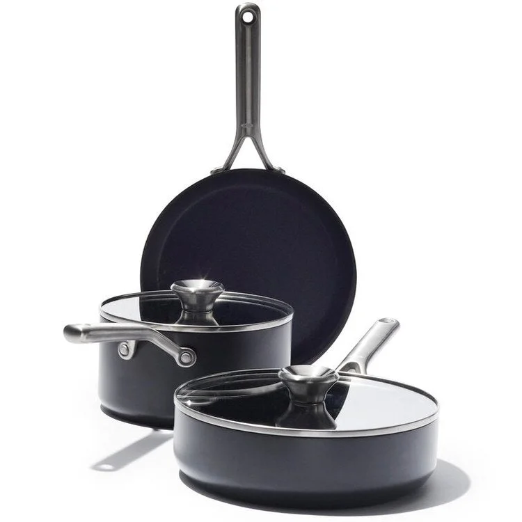 Ceramic Professional Nonstick Five-Piece Cookware Set