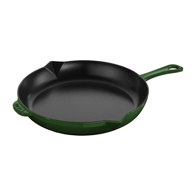 12" Cast Iron Fry Pan - Basil