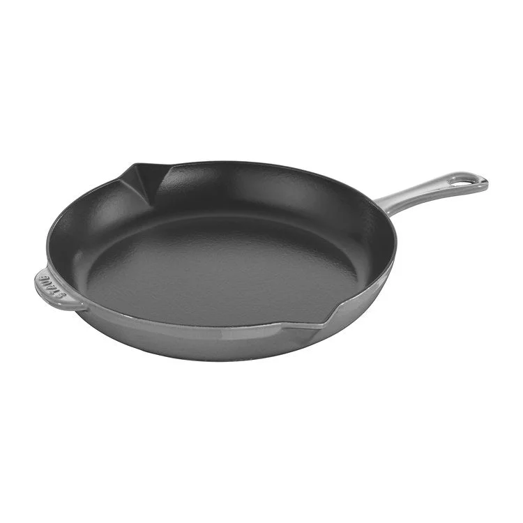 10" Cast Iron Fry Pan - Graphite Gray