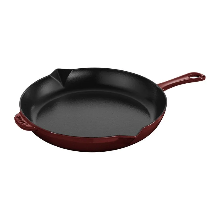 12" Cast Iron Fry Pan - Grenadine