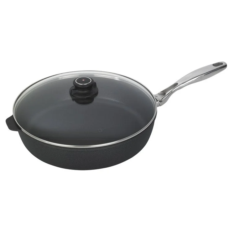 XD Induction Nonstick 5.8-Quart (12.5") Saute Pan with Lid and Stainless Steel Handle