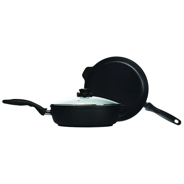 XD Nonstick 11" Fry Pan and 11" Saute Pan with Lid