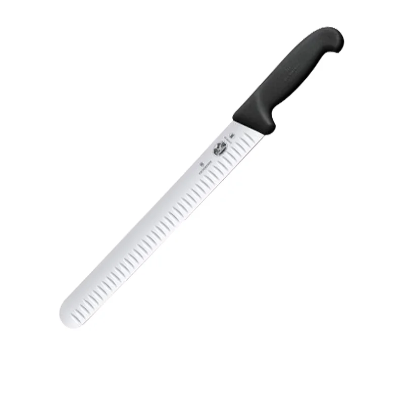 Victorinox Fluted Edge Slicing Knife 30cm in Black