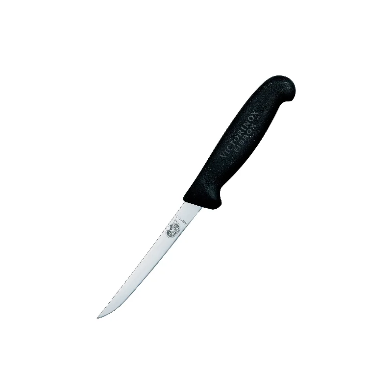 Victorinox Straight Extra Narrow Boning Knife 9cm in Black