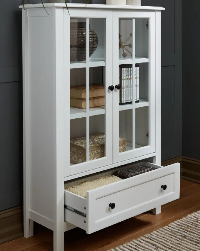 White Miranda Accent Cabinet by Ashley Furniture