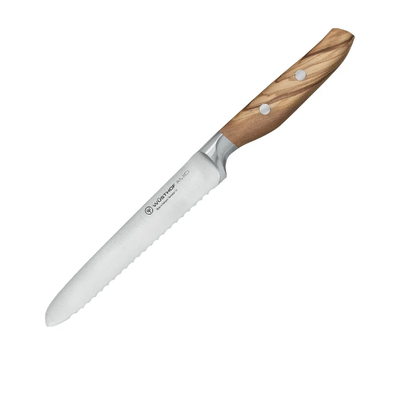 Wusthof Amici Serrated Utility Knife 14cm