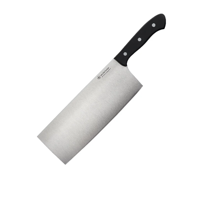 Wusthof Chinese Chef's Knife 20x7.7cm in Black