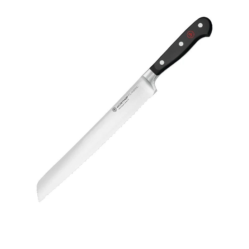 Wusthof Classic Double Serrated Bread Knife 23cm