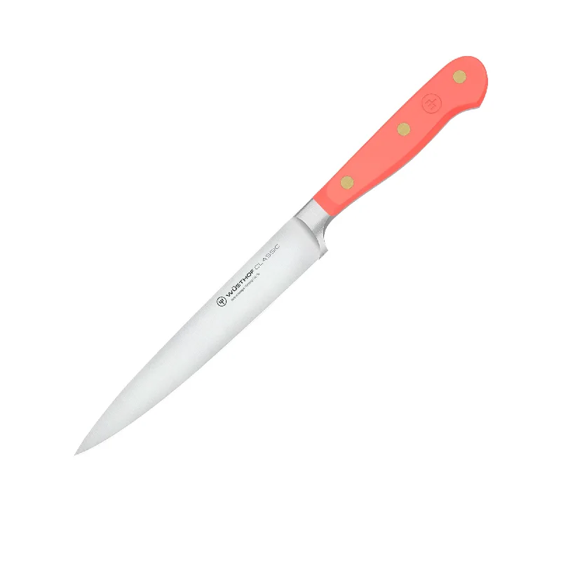 Wusthof Classic Utility Knife 16cm Coral Peach