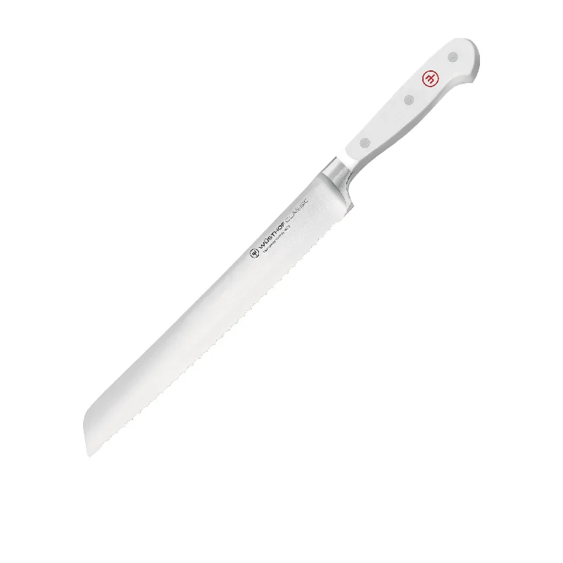 Wusthof Classic in White Bread Knife 23cm