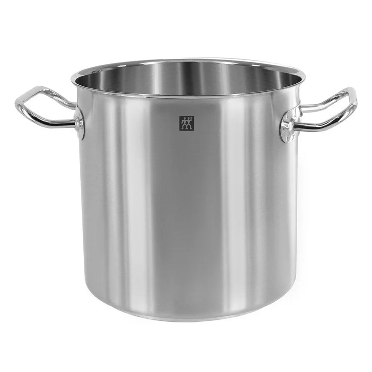 Commercial 6.5-Quart Stainless Steel Stock Pot without a Lid