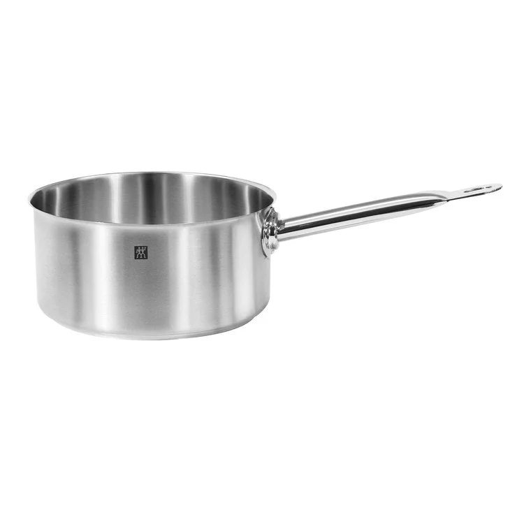 Commercial 4.2-Quart Stainless Steel Saucepan without a Lid