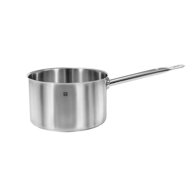 Commercial 7-Quart Stainless Steel Saucepan without a Lid