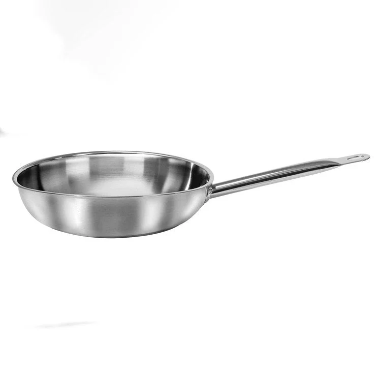 Commercial 8" Stainless Steel Fry Pan