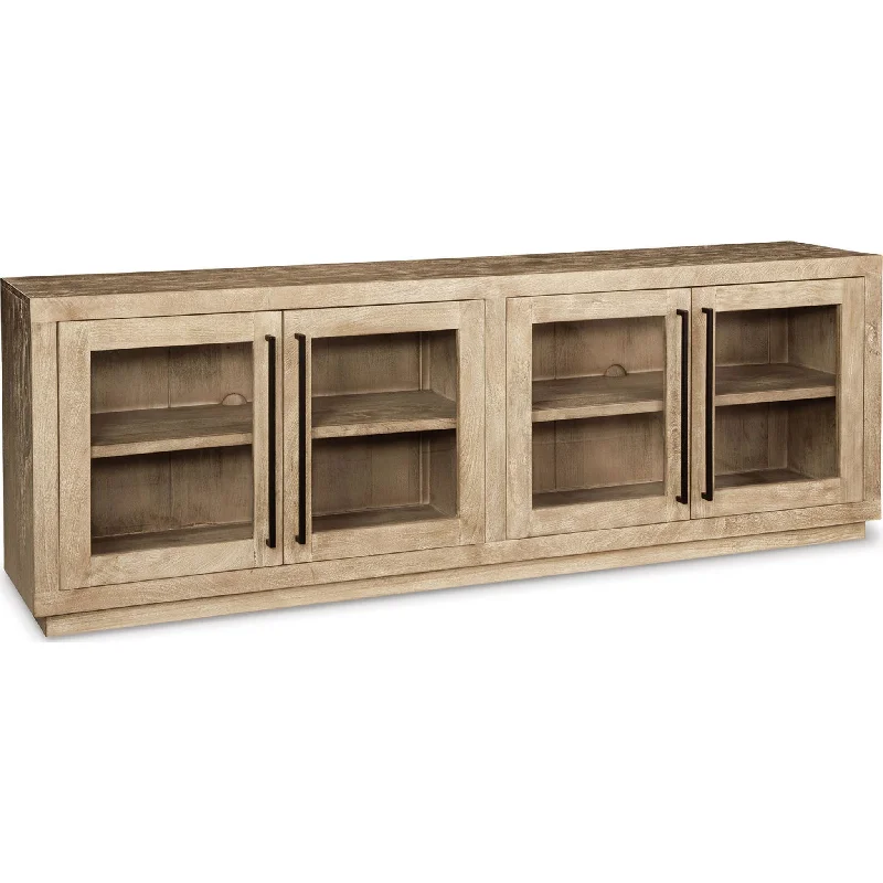 Belenburg Accent Cabinet - Washed Brown