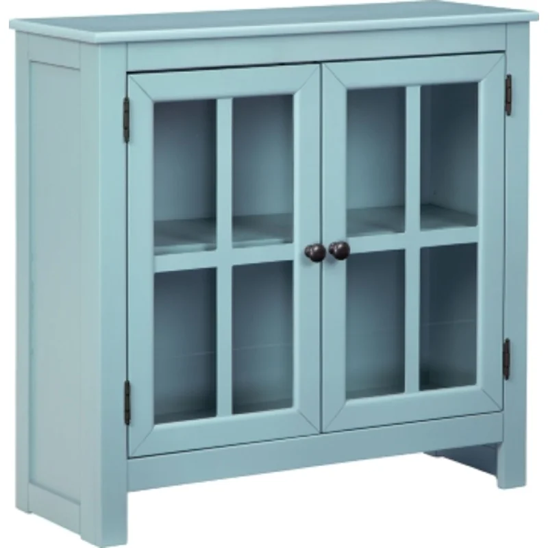 Nalinwood Accent Cabinet - Teal